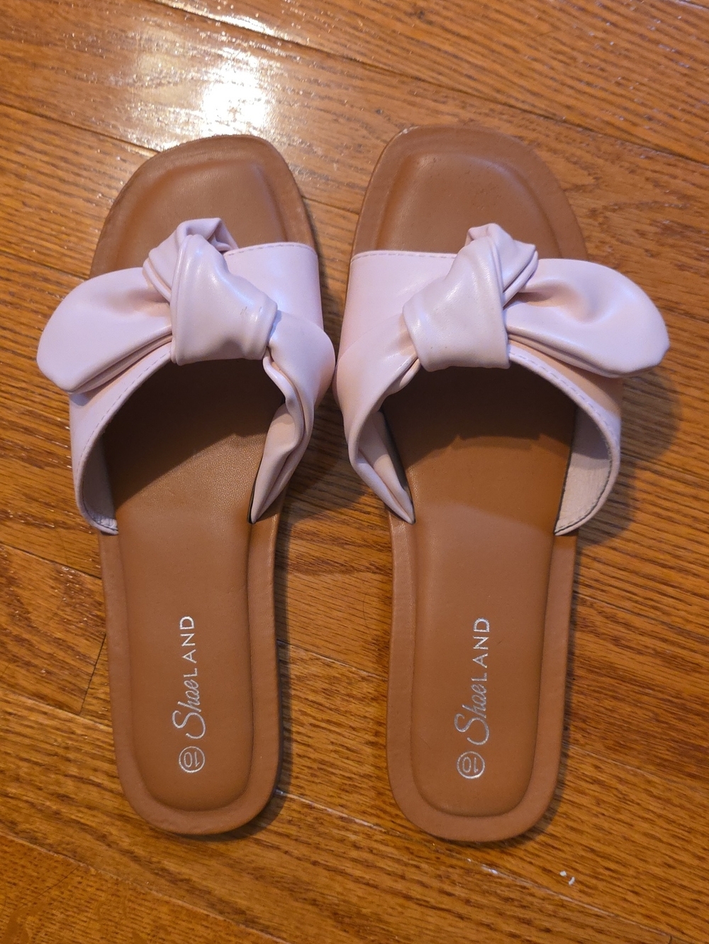 Women's Blush Knot Slide Sandals